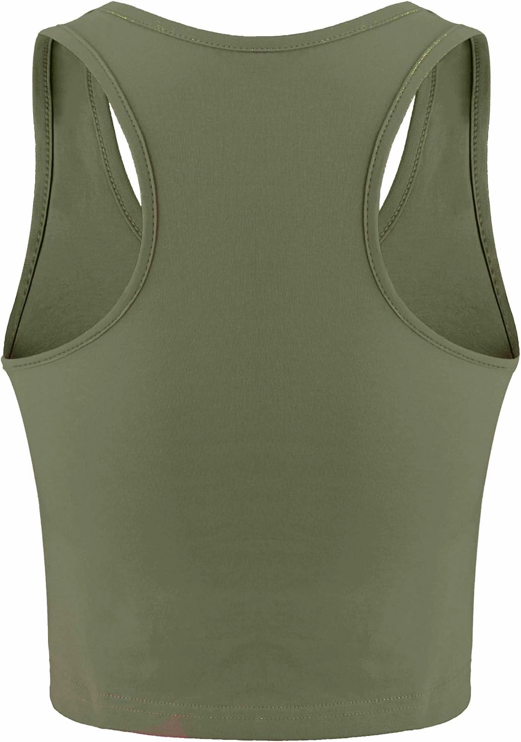 Geyoga 4 Pieces Basic Workout Crop Tank Tops Sleeveless Racerback Sport Tank Top for Women Yoga Running