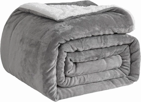 Good Nite Throw Blanket Sofa Throw 230x270cm (Super King,Grey) new but no original packaging