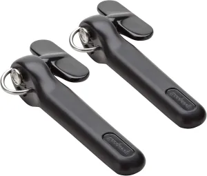 GoodCook Everyday Safe-Cut Manual Can Opener, Set of 2 – Heavy Duty Can Opener with Safe Cut Lid Lifter, Smoothly Cuts & Removes Lids, Hands-Free Lid Disposal, Easy to Use Kitchen Tool