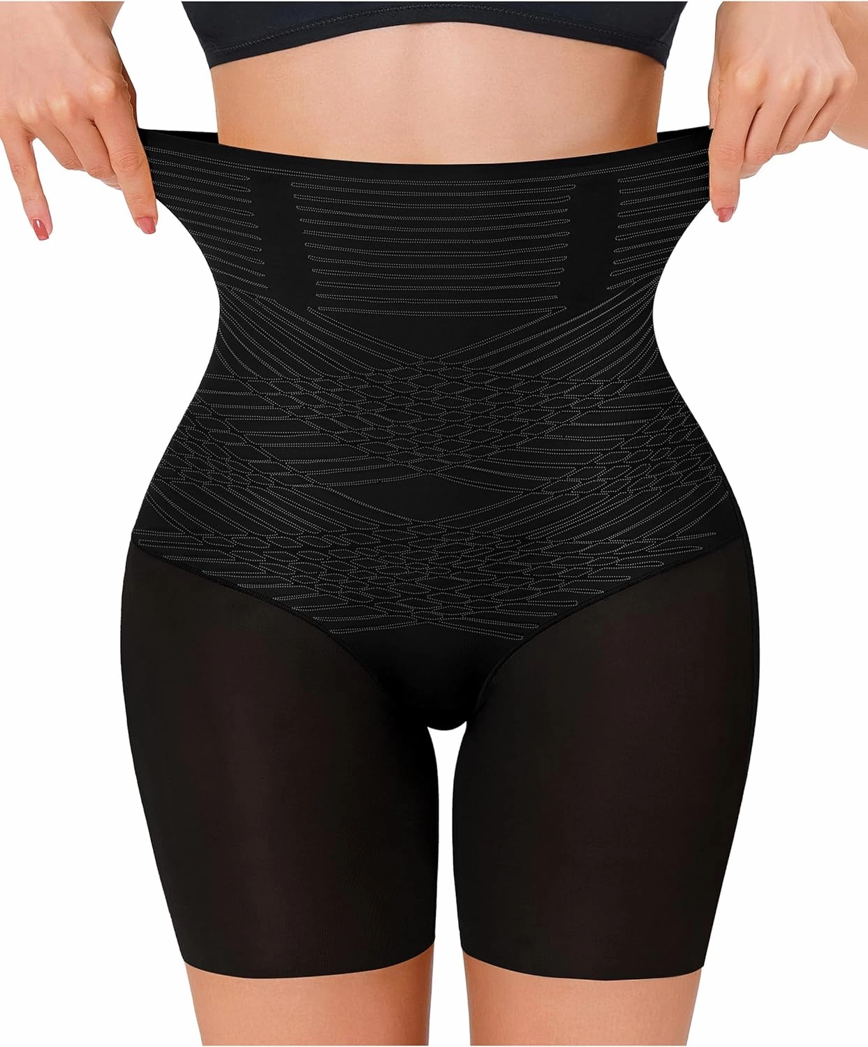 Gotoly Shapewear Tummy Control High Waist Butt Lifting Shapewear Seamless Body Shaper Thigh Slimmer