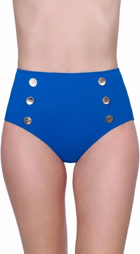 Gottex Women’s Monte Carlo High Waist Bikini Bathing Swimwear Bottom with Front and Back Lining Swim Essential