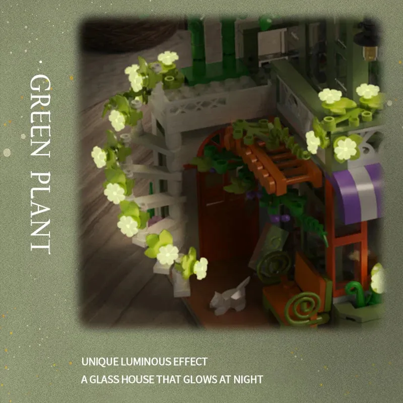 Green Plant House Building Blocks