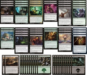 Green Black -1/-1 Counter Deck - Modern Legal - Custom Built - Magic The Gathering - MTG - 60 Card