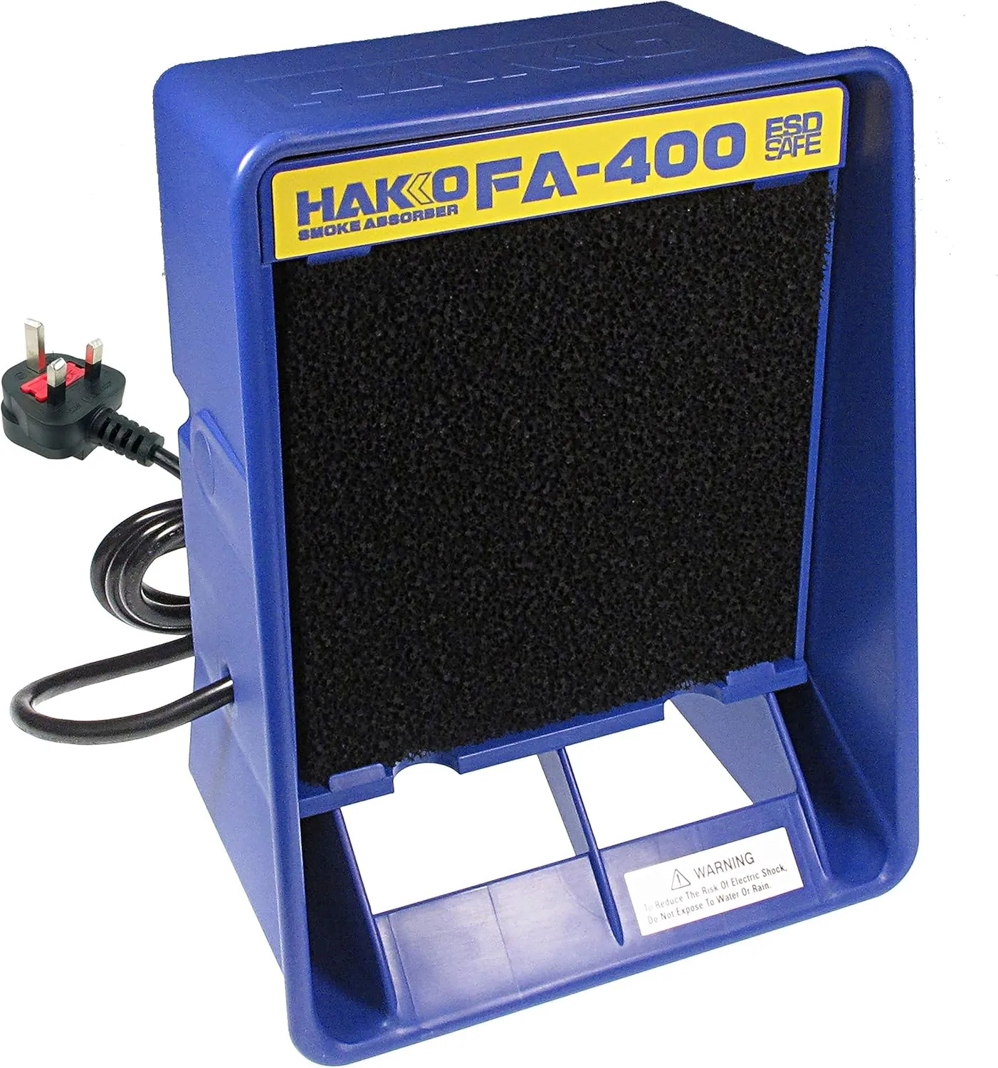 Hakko FA-400 Bench Top Soldering Smoke Absorber 230V BS Plug - Filters Fumes from Soldering Irons