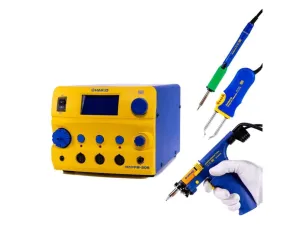 Hakko, FM206-DTS, Rework Station, 3 Port, DTS, 120V, ESD Safe