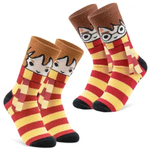 Harry Potter Fluffy Socks Womens, Multipack Slipper Socks
