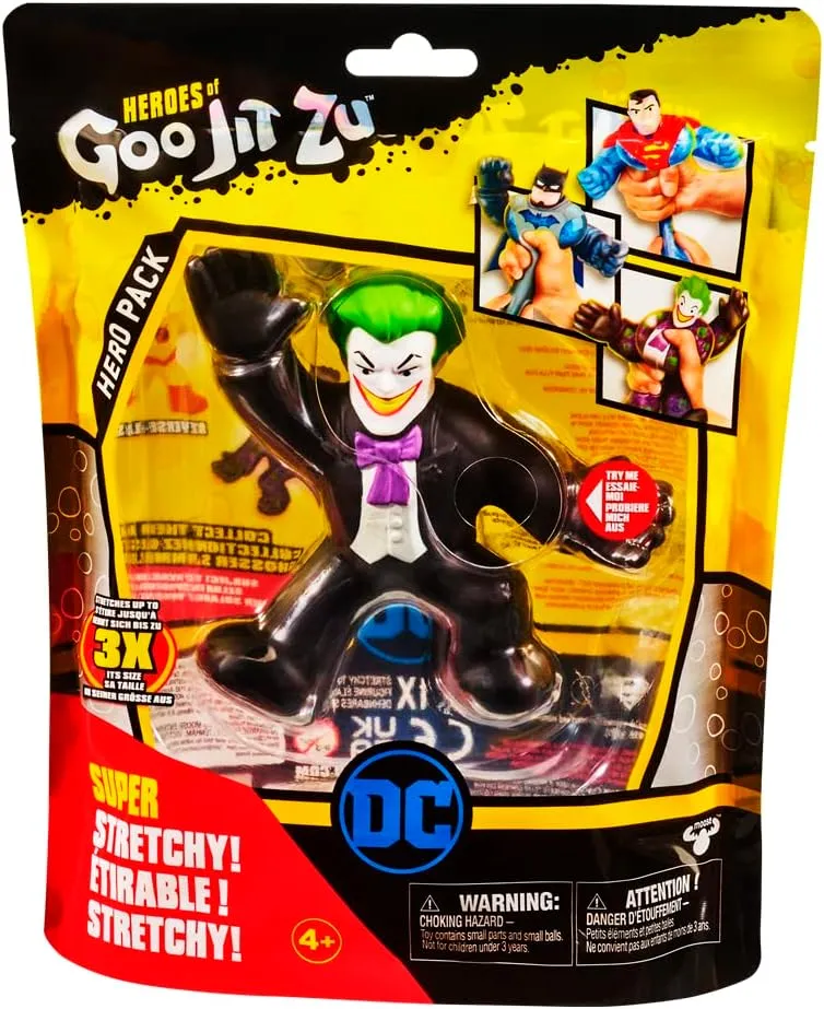Heroes of Goo Jit Zu Bandai DC Heroes Tux Joker Action Figure, Multicoloured, CO41290