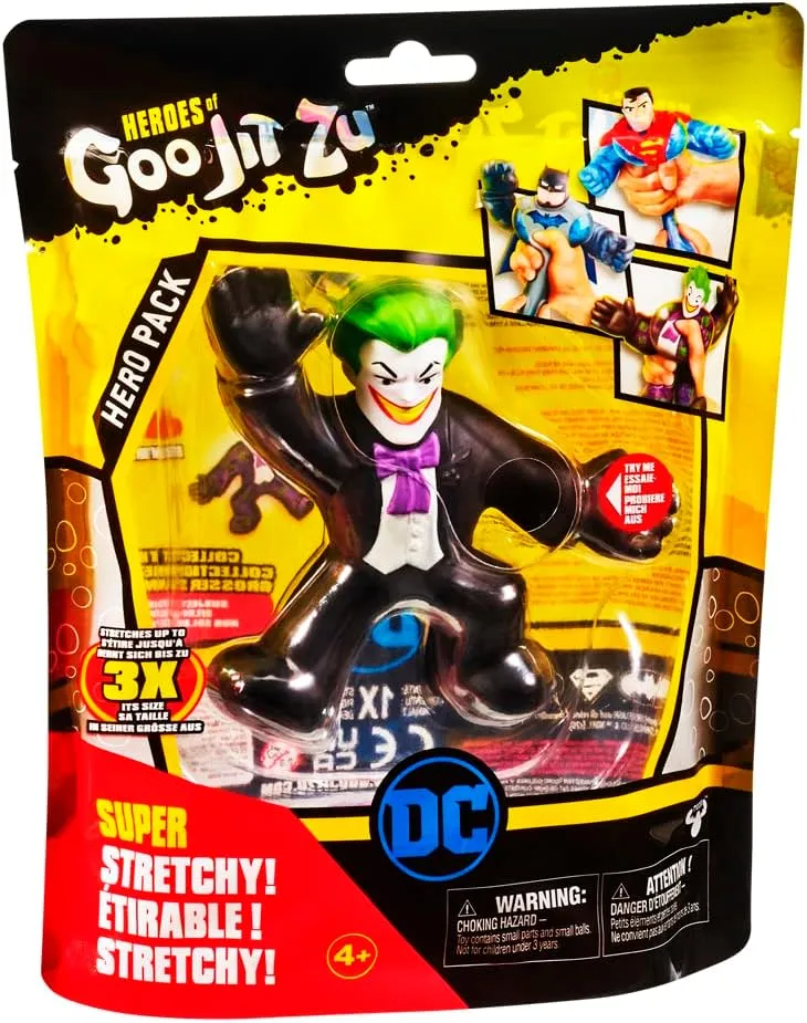 Heroes of Goo Jit Zu Bandai DC Heroes Tux Joker Action Figure, Multicoloured, CO41290