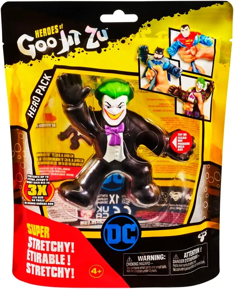 Heroes of Goo Jit Zu Bandai DC Heroes Tux Joker Action Figure, Multicoloured, CO41290