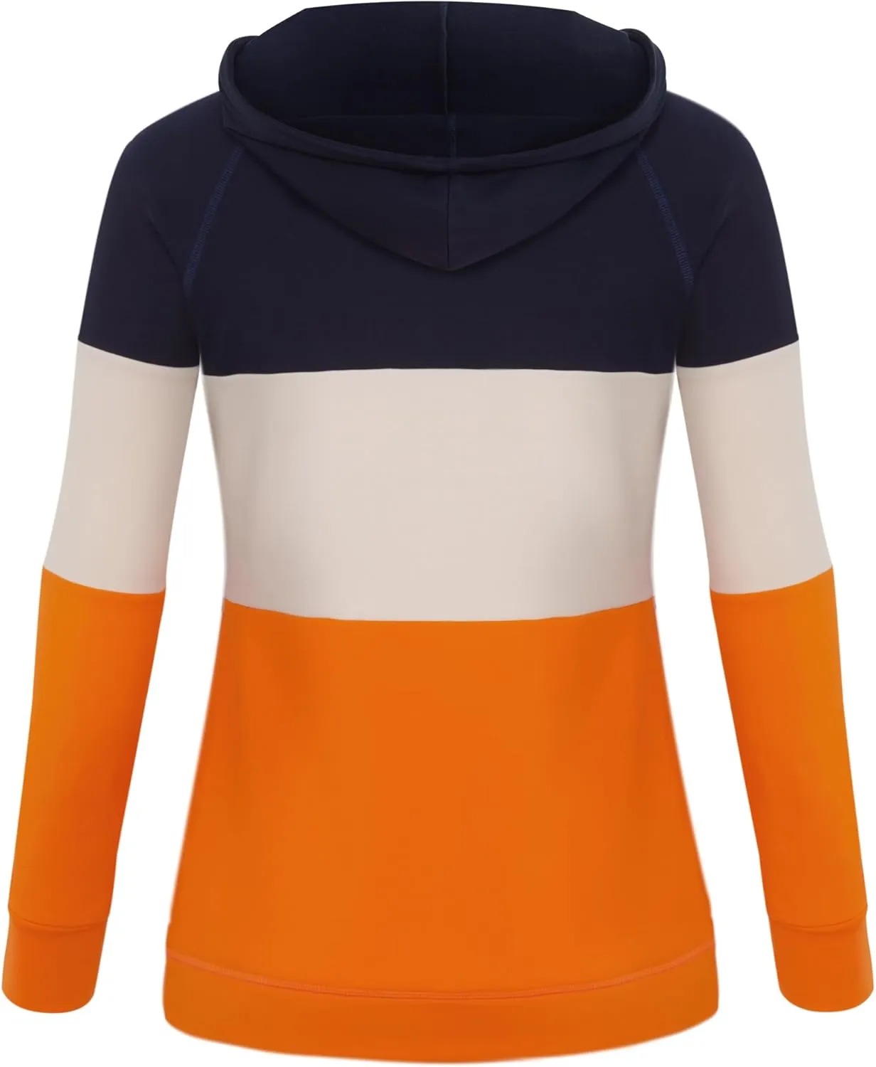 Hibelle Women's Full-Zip Fleece Lined Hoodie Sports Sweatshirts with Handy Pockets & Inside Pocket