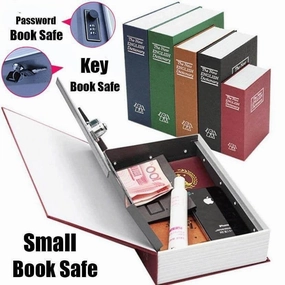 Hidden Safe Book - Secret Storage Book Box