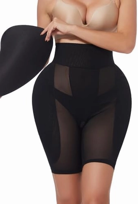 Hip Pads for Women Hip Enhancer Booty Pad Womens Shapewear Tummy Control Panties for Under Dresses