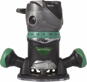 Hitachi M12VC 2-1/4 Peak HP Variable Speed Fixed Base Router