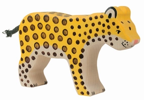 Holztiger Leopard