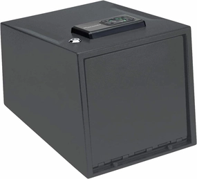 Hornady 2 Handgun Vault Safe with Keypad Entry – Secure Your Firearms and Valuables – 4-6 Keypad Entry, Interior Light and Backup Keys – Black, 12.7 (H) x 9 (W) x 8.8 (D) Inches – Item 95430
