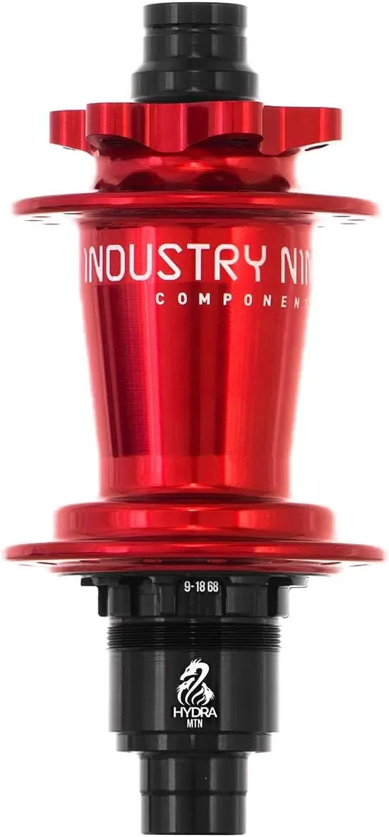 Industry Nine Hydra Classic Boost Rear Hubs - 28 Spoke Hole Mountain Bike Wheel Hub - 6 Bolt