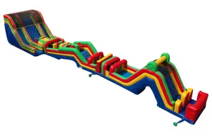 Inflatable Obstacle Course - Commercial-Grade, Wholesale Supplier, 110 ft