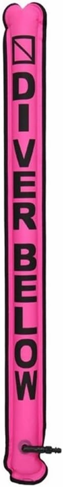 Inflatable SMB The For Underwater Signal Tool for Safe Diving Experiences (Pink)