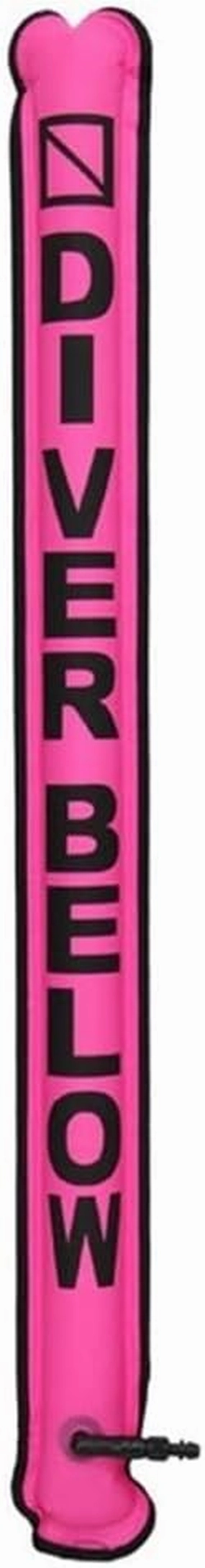 Inflatable SMB The For Underwater Signal Tool for Safe Diving Experiences (Pink)