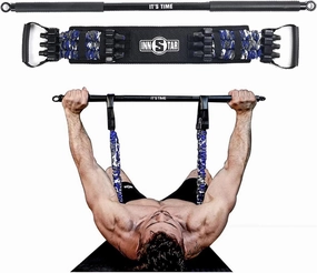 Innstar Multi-Function Resistance Bands for Working Out, Push Up Exercise Bands Resistance Bands Set for Bench Press Gym Equipment, Home Workout, Travel Portable