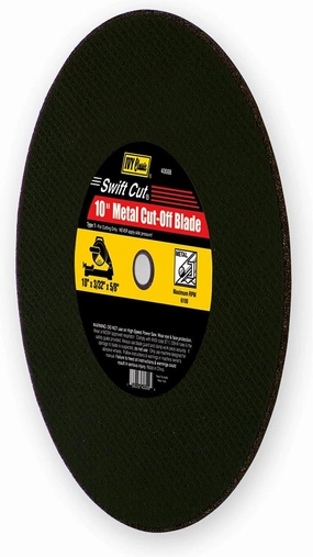 IVY Classic 40088-5 Swift Cut 10-Inch x 3/32-Inch x 5/8-Inch Arbor, Metal Cut-Off Blade for Chop Saws, 5-Pack