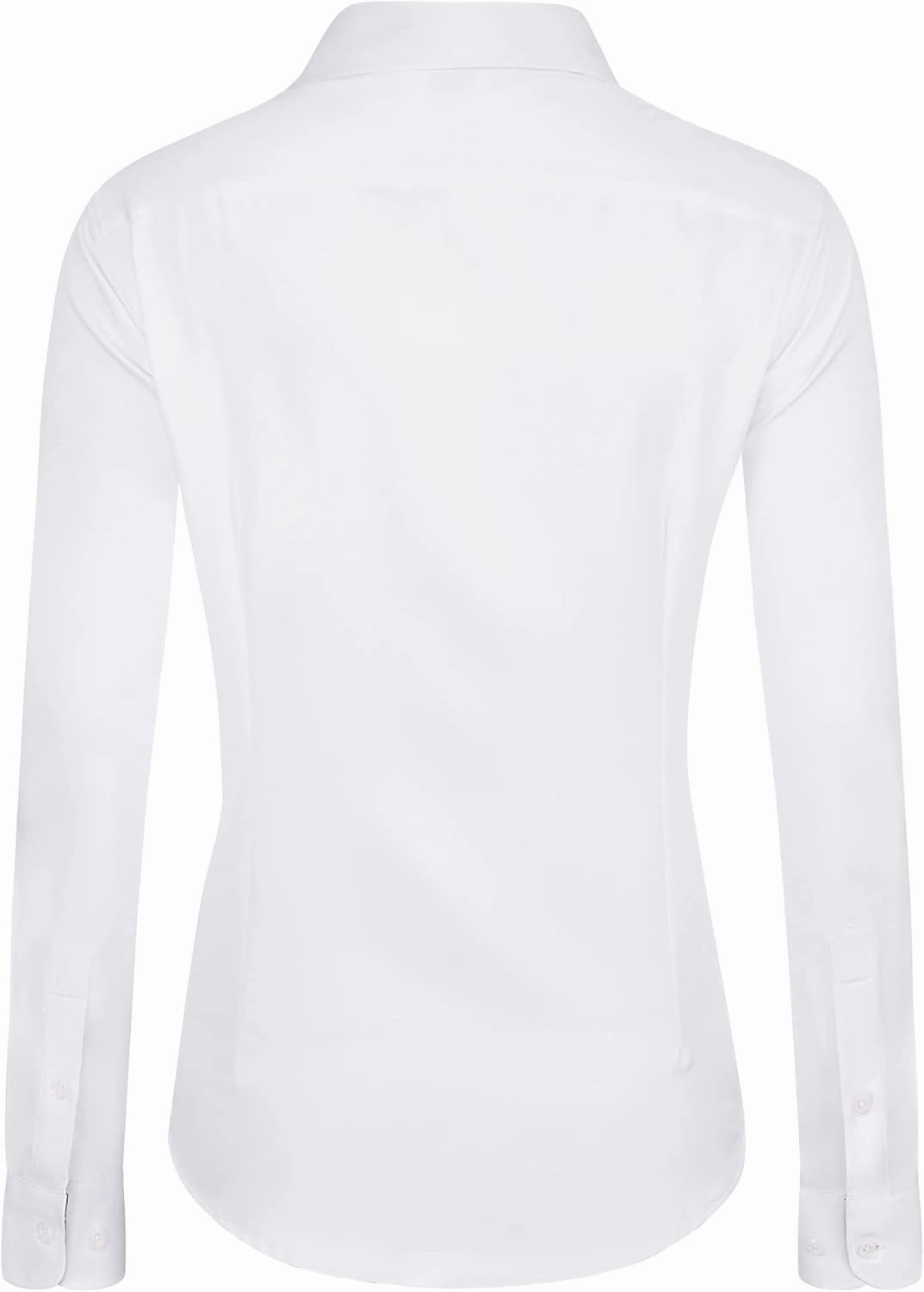 J.VER Womens Dress Shirts Long Sleeve Button Down Shirts Wrinkle-Free Solid Work Blouse