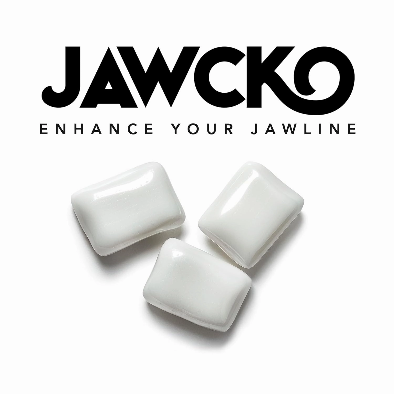 JAWCKO Ultra-Tough Jawline Chewing Gum | Get a Stronger, Squarer Jawline | Watermelon Jaw Training Hard Gum | 15X Strength | Chisel, Sculpt, Tone your Jaw | Facial Fitness Mewing Gum | 40 Pieces/Pack