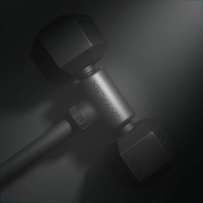 Jayflex Hyperbell Dumbbell Converter - Convert Dumbbells to Barbell Set and Kettlebell for Home Fitness - Adjustable & Up to 200 lb Capacity Weight Barbell for Weight Lifting