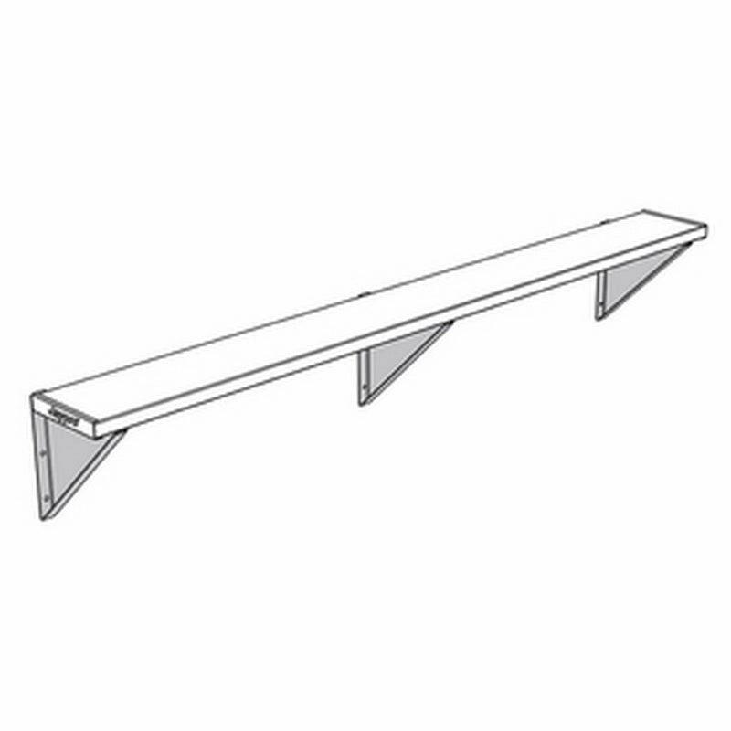 Jaypro Sports Outdoor Player Benches - Player Bench - Wall-Mounted - 7.5' (PBW-75)