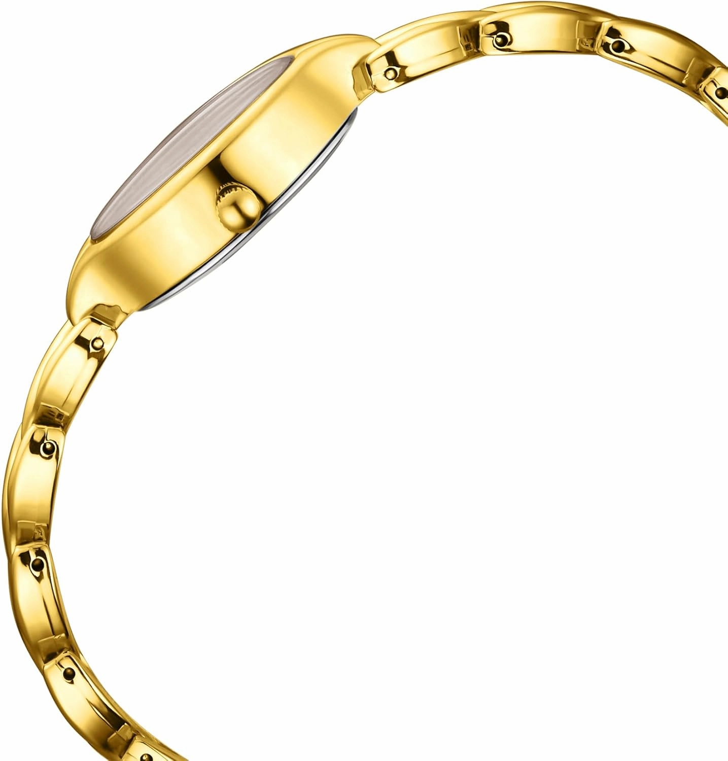 JIANDUN Vintage Women's Oval Bracelet Watch, Waterproof Stainless Steel Band with Adjustment Tool, Retro Ladies Quartz Wristwatch, Perfect for Daily Wear and Special Occasions