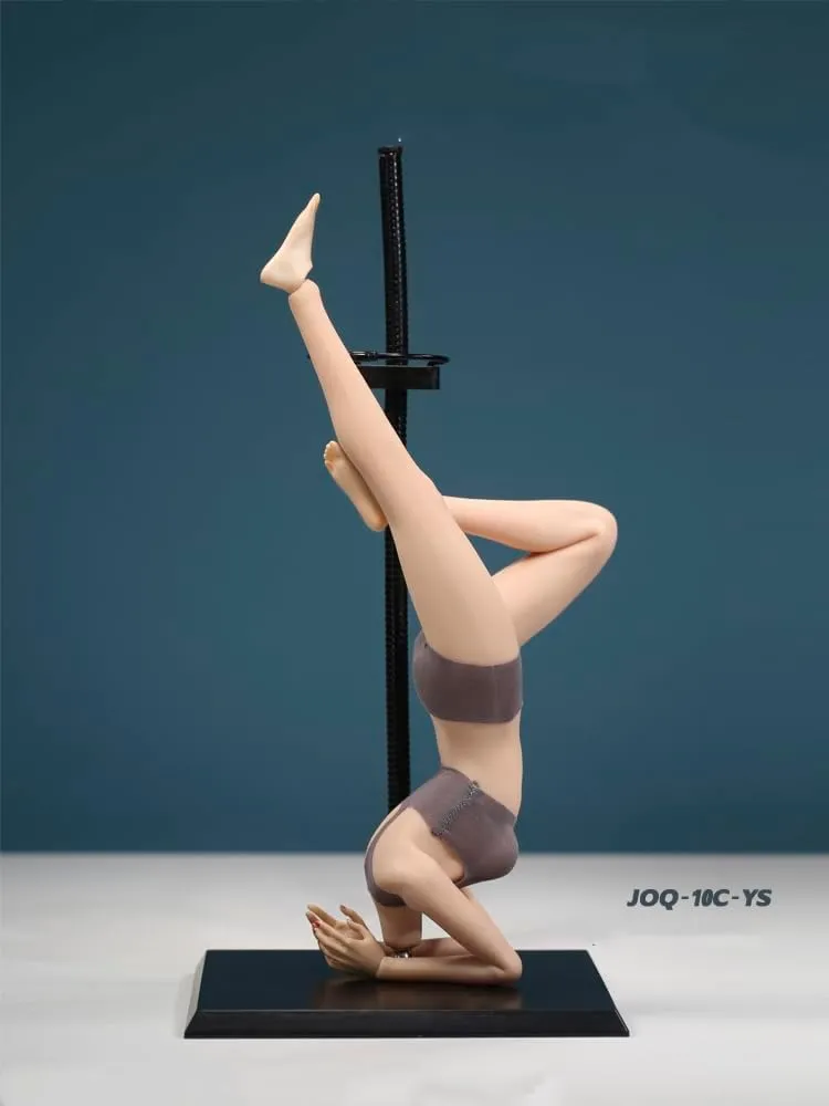 JIAOUDOLL 1/6 Scale Super Flexible Female Seamless Body Middle Chest for 12 inch Woman Action Figure Natural Skin JOQ-10C-YS