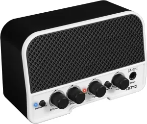 JOYO Mini Guitar Amplifier 5W Electric Guitar Amp Small Practice Amp with Bluetooth Clean & Overdrive Channels Portable Rechargeable (JA-02 II Black)