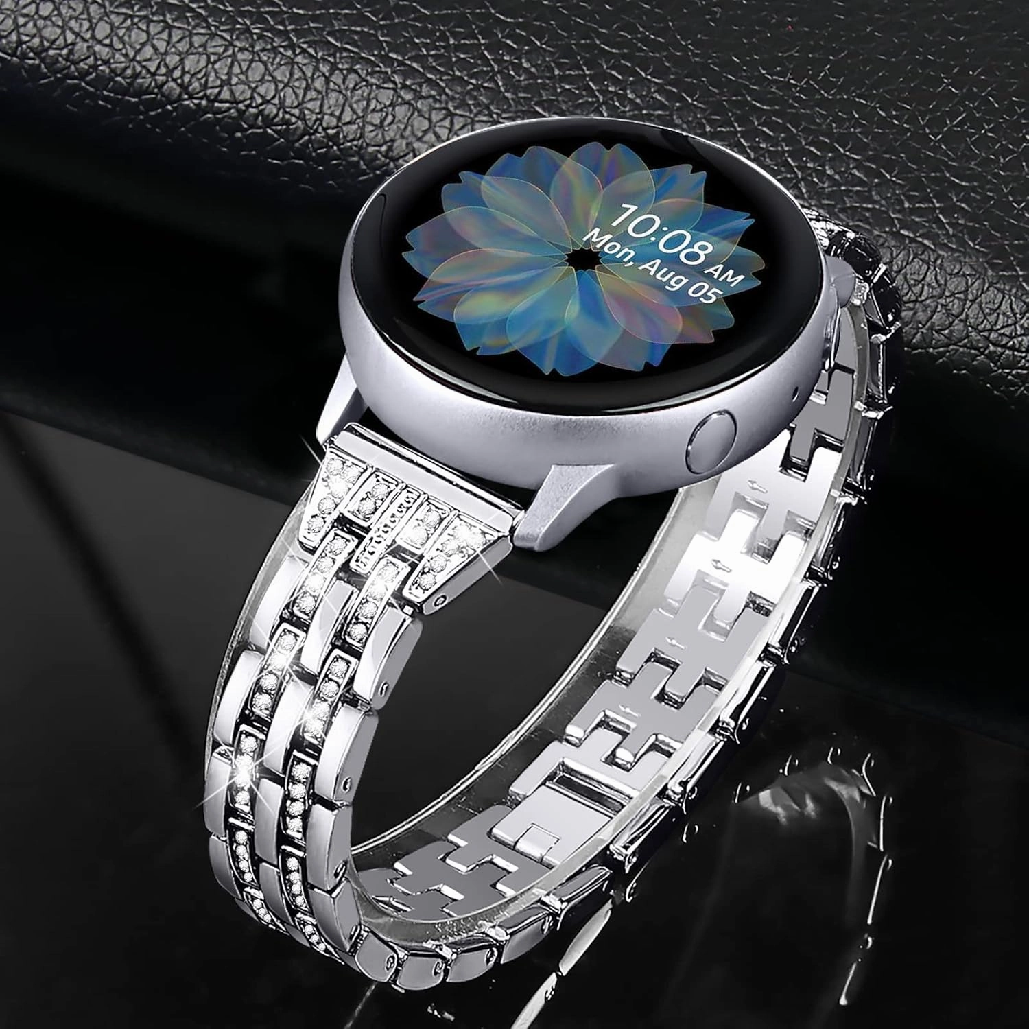 JOYOZY Women Girls Stylish Bands Compatible with Galaxy Watch 6/5/4/FE/7 40mm 44mm/Classic 42mm 43mm 46mm 47mm/Galaxy Watch Active 40mm/Active 2 40mm 44mm/Galaxy Watch 3 41mm/Garmin Vivoactive 3