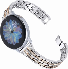 JOYOZY Women Girls Stylish Bands Compatible with Galaxy Watch 6/5/4/FE/7 40mm 44mm/Classic 42mm 43mm 46mm 47mm/Galaxy Watch Active 40mm/Active 2 40mm 44mm/Galaxy Watch 3 41mm/Garmin Vivoactive 3