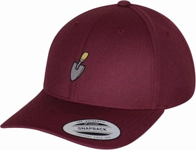 JPAK Shovel Outdoor Hat Curved Bill Cap Tool
