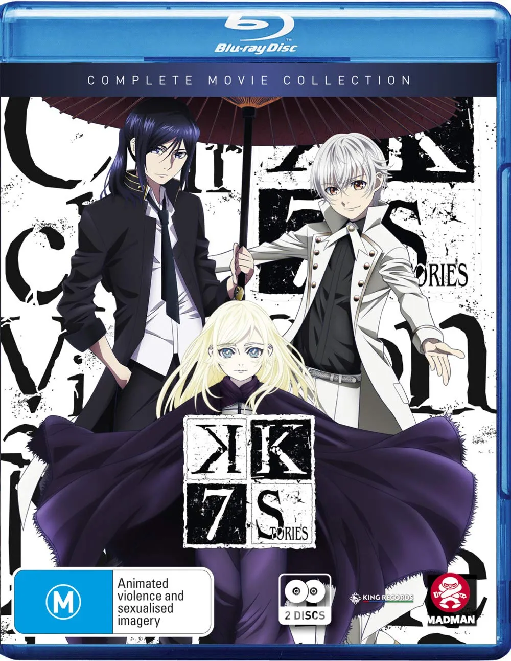 K: Seven Stories Complete Movie Collection [ NON-USA FORMAT, Blu-Ray, Reg.B Import - Australia ]