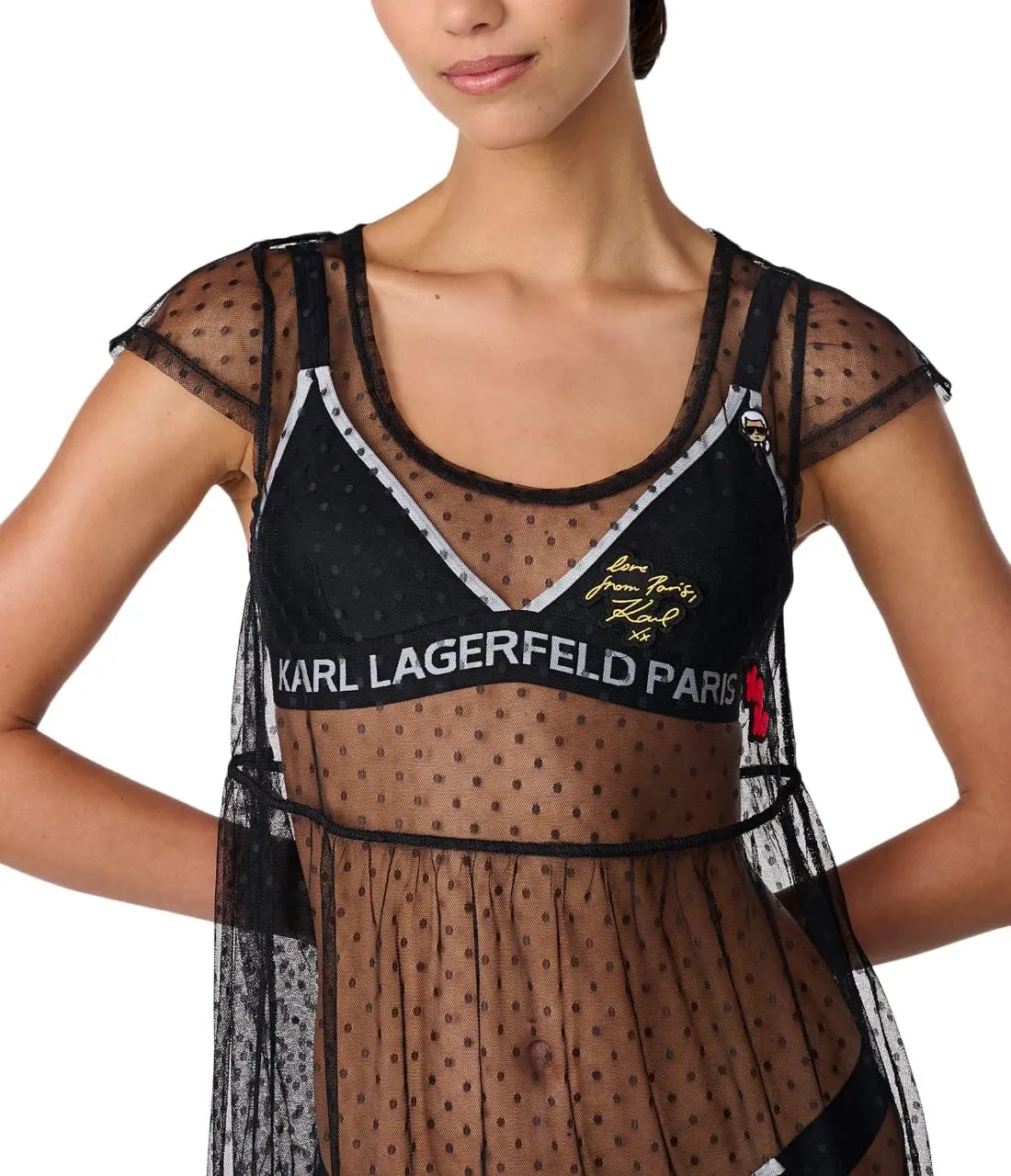 Karl Lagerfeld Paris Women's Swim Coverup