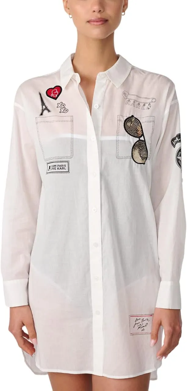 Karl Lagerfeld Paris Women's Swim Coverup