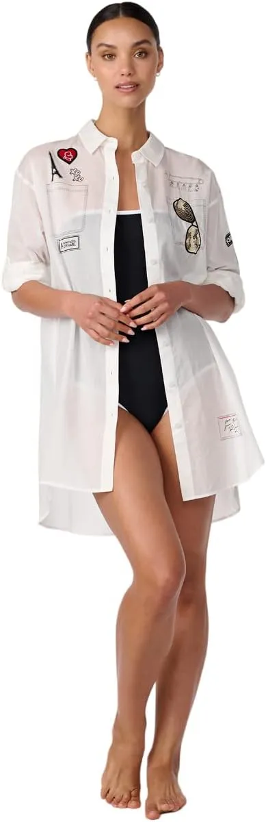 Karl Lagerfeld Paris Women's Swim Coverup