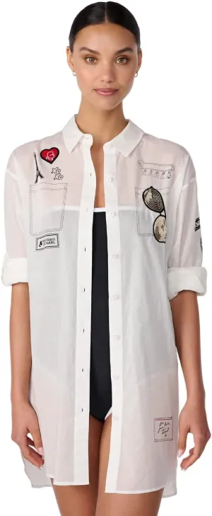 Karl Lagerfeld Paris Women's Swim Coverup