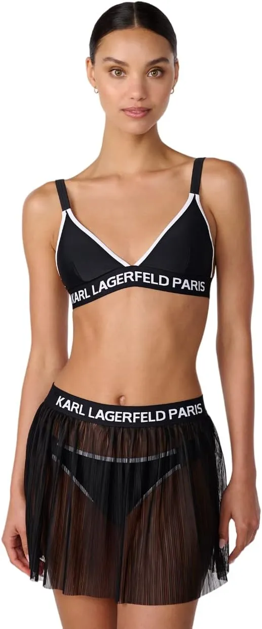 KARL LAGERFELD womens Standard Swim Bottom Skirt Coverup