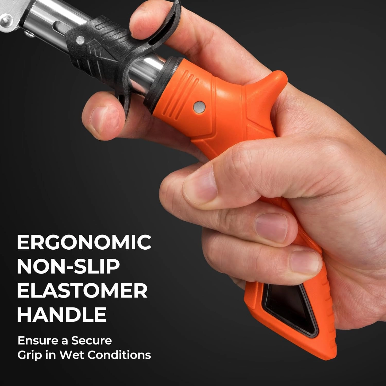 KastKing Paradox 11’’ Pistol Lip Grip, Corrosion-Resistant 420 Stainless Steel, Ergonomic Non-Slip Elastomer Handle, Easy-to-Use Trigger, Spring-Loaded Jaws for a Firm and Safe Hold