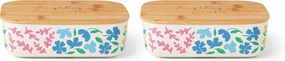 kate spade new york Floral Fields Container With Lid, Set of 2