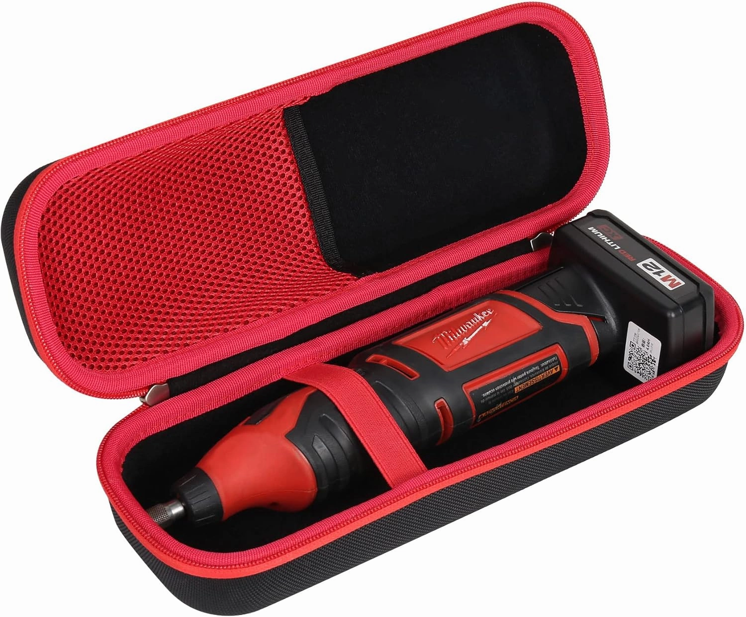 khanka Hard Storage Case Replacement for Milwaukee 12.0V Cordless Rotary Tool 2460-20, Case Only