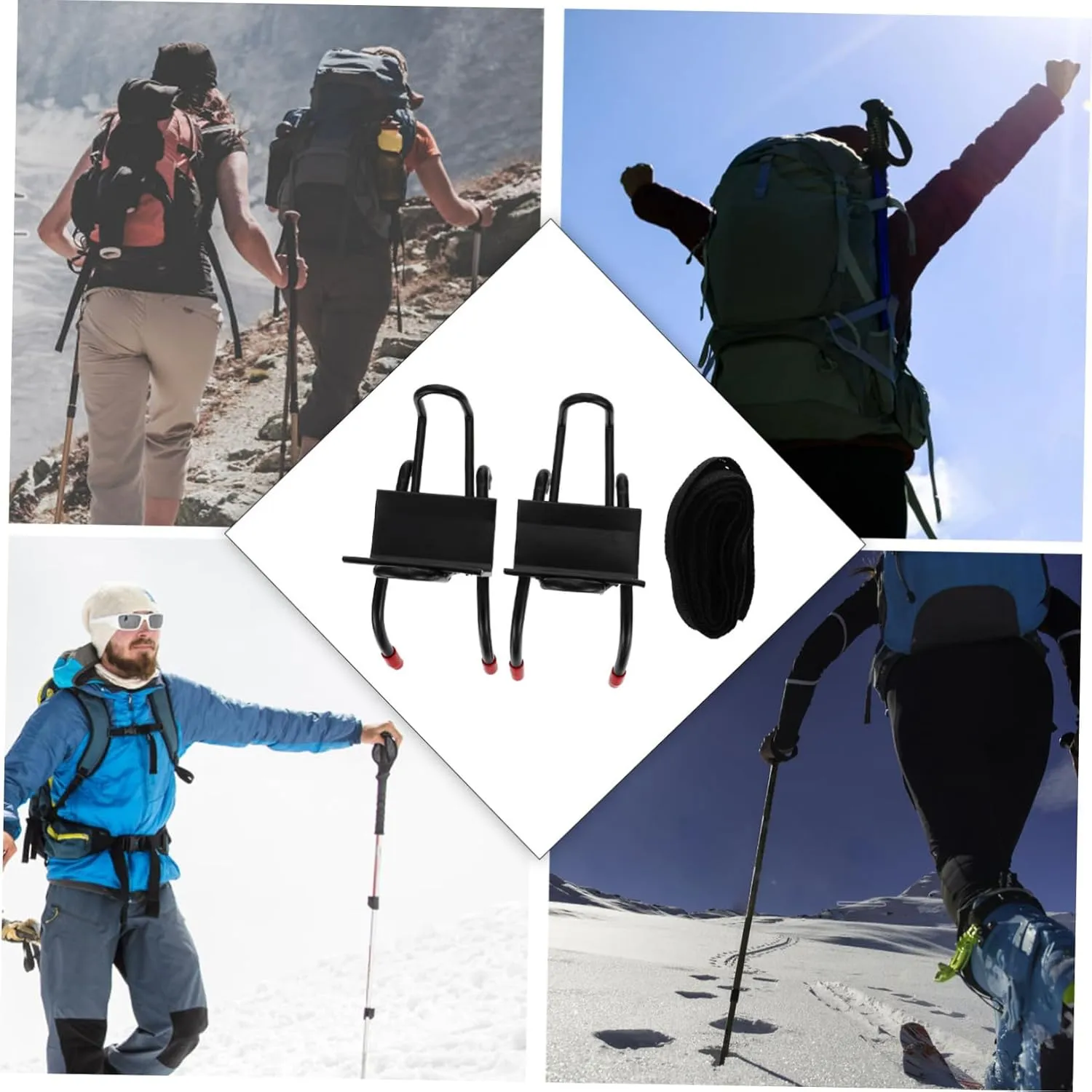 KICHOUSE 1 Set Tree Climbing Tool Pole Climbing Equipment Pole Climbing Gear Pole Climbing Spikes Tree Climbing