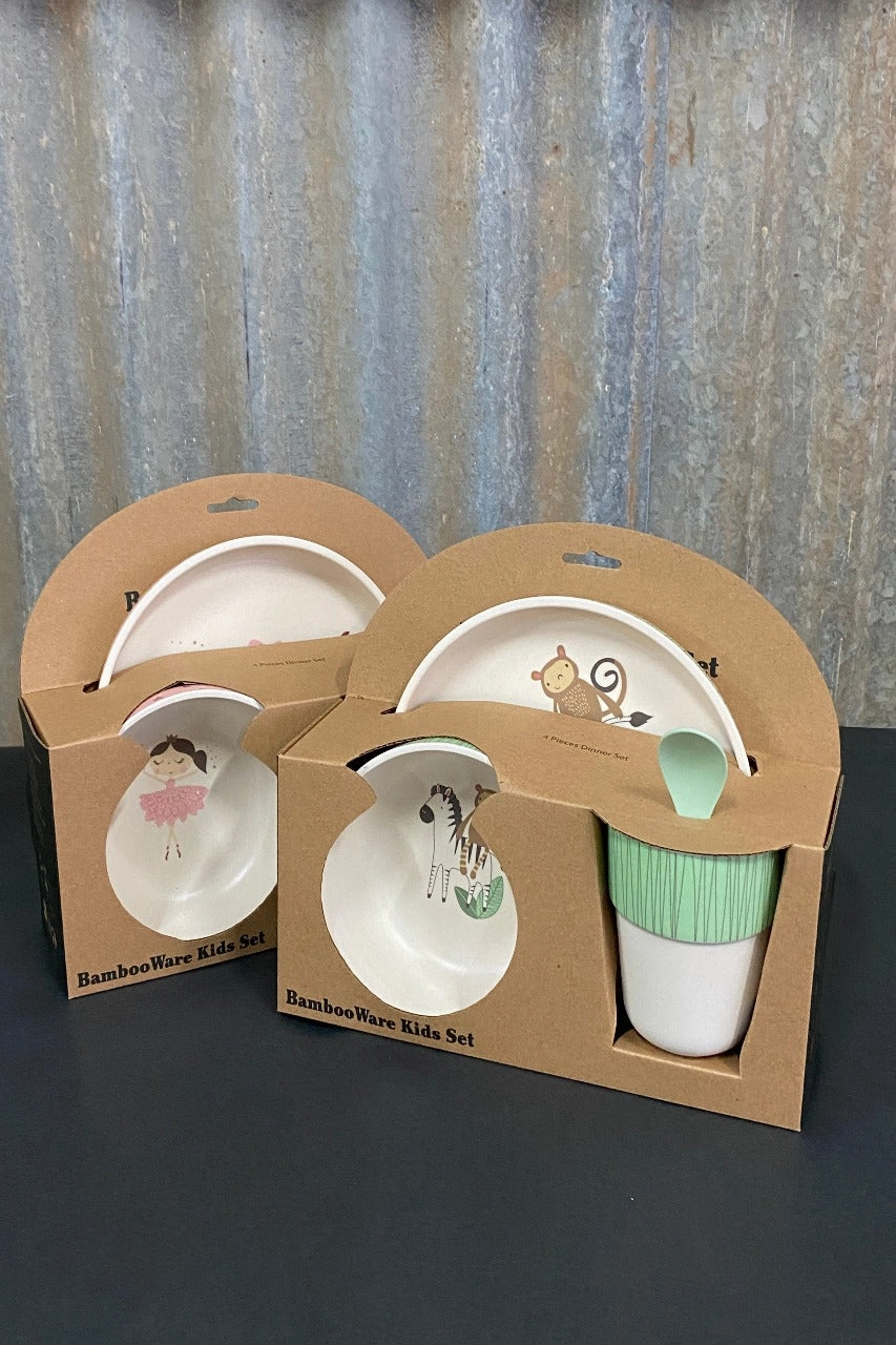 Kids Bamboo Dinnerware
