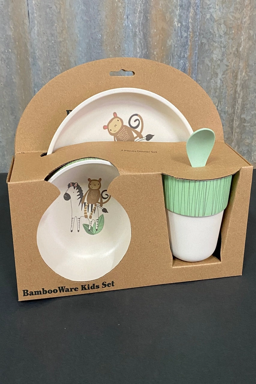 Kids Bamboo Dinnerware