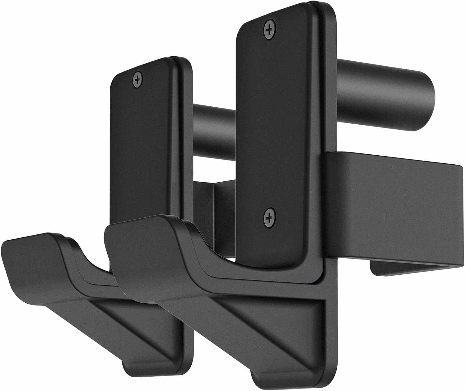 Kipika J-Hooks for 2'x2'and 3'x3' Power Rack - Bottom Reinforced Steel Hooks with Rubber Pad - Set of 2