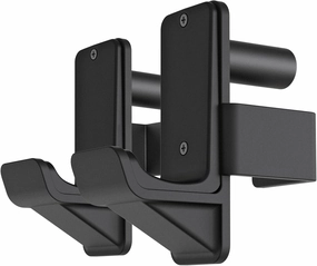 Kipika J-Hooks for 2'x2'and 3'x3' Power Rack - Bottom Reinforced Steel Hooks with Rubber Pad - Set of 2