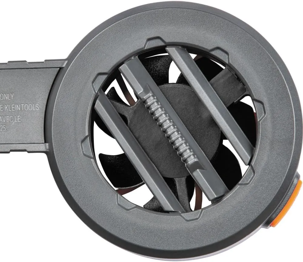 Klein Tools 80162 Hard Hat Set, Class E Nonvented Hat, Dual Cooling Fan for Hard Hats and Safety Helmets, 2-Piece